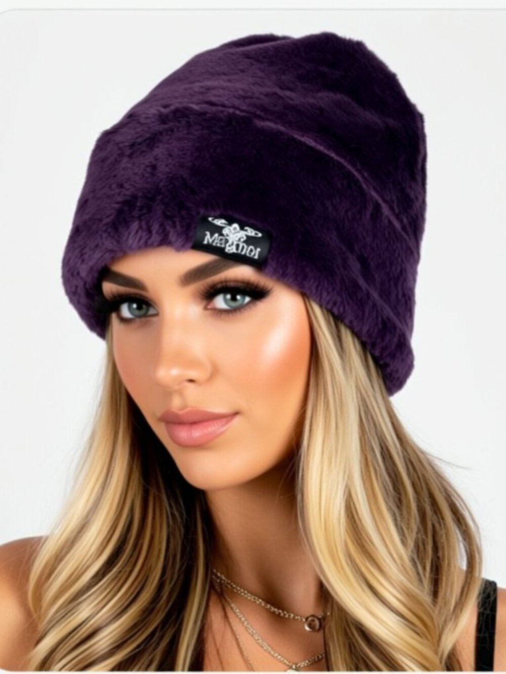 Marmot Skiing Beanie Hat --mauve/purplish OS (E19)